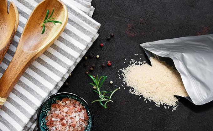 أكياس مايلر للتغليف - أكياس قابلة للغلق بالحرارة لتغليف المواد الغذائية والحلوى والسكر والوجبات الخفيفة والأعشاب - ختم مقاوم للرائحة 20