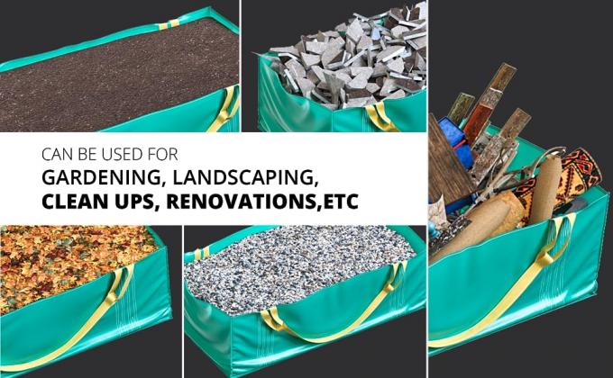 5 طن من النفايات جمع القمامة تزيين المناظر الطبيعية حديقة سلة القمامة سلة القمامة سلة القمامة 7