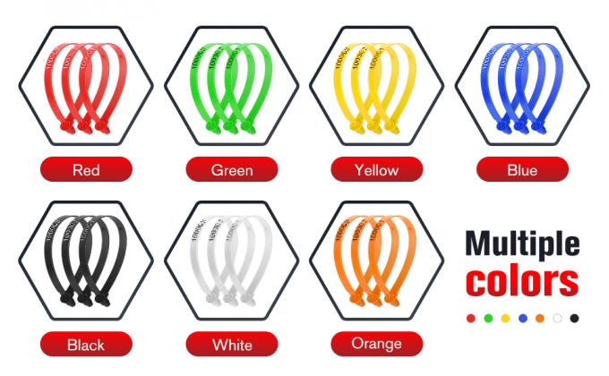 أغطية باب شاحنة بلاستيكية أغطية أمنية معصومة من التلاعب 4