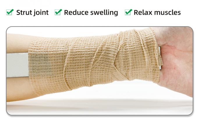 غلاف الضمادات اللاصقة الذاتية، حزمة 6، لون الجلد، 2 ′′ × 5 ياردات، ضمادات متماسكة، غلاف طبي، غلاف ضمادات مرنة 5