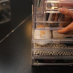 حاويات واضحة لترتيب 7 أدوات أدوات التنظيف 3