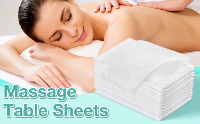 Disposable Fitted Massage Table Sheets