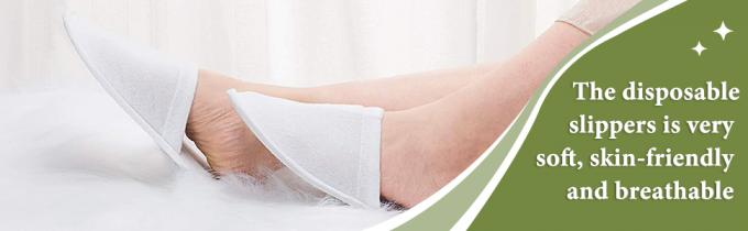 أحذية ذات إستخدام واحد، أقدام مغلقة أحذية سبا غير زلقة أحذية مريحة مفروضة بشكل فردي أحذية الضيوف 2