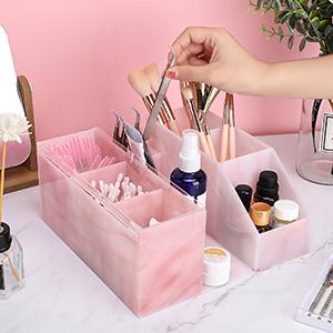 منظم الجمال، منظم رف العرض، منظم الماكياج الواضح، إضافة الرموش 4