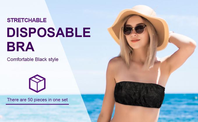 حمالة صدريّة عطلة مضروبة ملابس داخليّة بدون أحزمة ملفوفة بشكل فرديّ الحجم العام لمحلّات التجميل، المنتجعات الصحّية، التسمير بالبخار 0