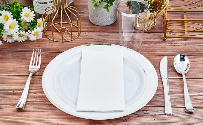 مناشف اليد المستخدمة لمرة واحدة للحمام، ورق ناعم ومتسرب مناشف الضيوف مناشف اليد المستخدمة لمرة واحدة للزخرفة الحمام 1