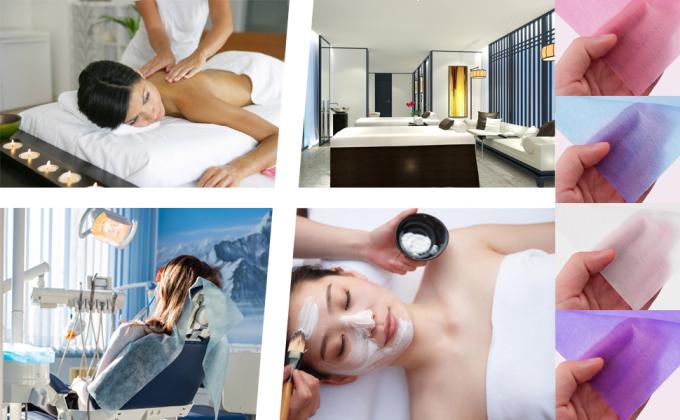 أوراق طاولة تدليك لمرة واحدة، تدليك مقاوم للماء أوراق غطاء سرير SPA 31.5 "&times; 71" 1