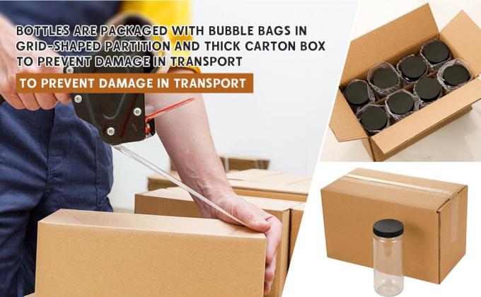 زجاجات عصير مع 2 قشرة و 2 غطاء في ثقب 16 أوز أوعية شرب السفر ، أكواب المياه مع أغطية سوداء محكمة 9