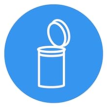 زجاجات حبوب منع الحمل الفارغة مع أغطية - زجاجات 30 درامية محصنة - حاوية الأدوية الموصوفة - للأعشاب ، الحلوى 2