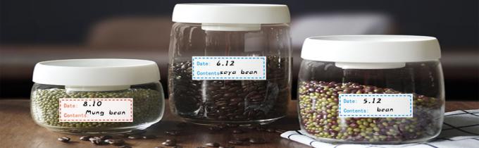 Removable Freezer Labels 1 x 3 Inch Food Storage Stickers Refrigerator Freezer Paper Labels