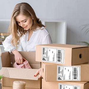 100 حزمة 7"&times;10" أكمام العلامة الشحنية - حزمة غطاء غطاء مع قشرة ملصقة ذاتيا والختم 4