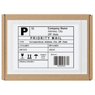 100 حزمة 7"&times;10" أكمام العلامة الشحنية - حزمة غطاء غطاء مع قشرة ملصقة ذاتيا والختم 8