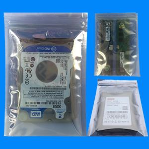 حقائب مضادة للستاتيكية قابلة لإعادة إغلاق، 5.9 X 7.9 بوصة حقيبة بلاستيكية ثابتة مجانية للوحة الأم SSD HDD الكمبيوتر الإلكتروني 1