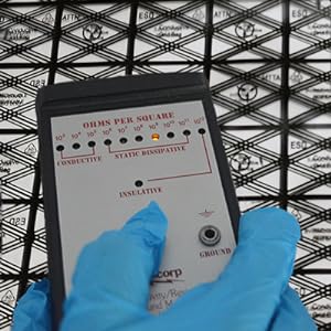 كيس مضاد للستاتيكية مفتوح العلوي، 10 قطعة 12X16in/30x40cm الكبيرة ESD أكياس مضادة للستاتيكية للوحة LCD بطاقة الفيديو اللوحة الأم 1