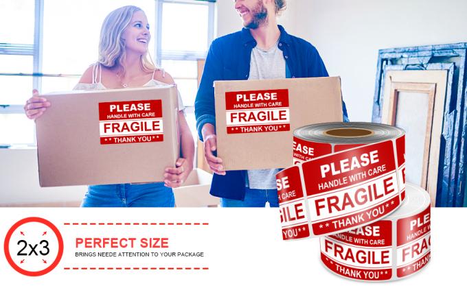 Fragile sticker