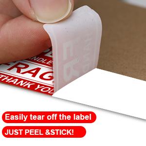 Fragile Stickers Roll