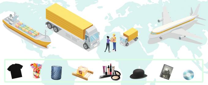 صندوق بريد للأدب من الورق المقوى البني المموج للتعبئة والبريد والبريد التجاري 1