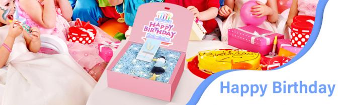 صناديق الهدايا مع أغطية، صناديق الهدايا الوردية 10X8X4 بوصة، صناديق العروض وصديقة العروس مع الشريط، صناديق الورق الكرافت للزفاف 0