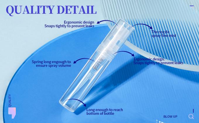 3 مل زجاجة رشاش مصغرة، 10 حزمة 3 مل زجاجة رشاش بلاستيكية واضحة مصغرة فارغة، ضباب دقيق زجاجة عطر صغيرة قابلة لإعادة تعبئة 2