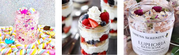 حاويات مع أغطية أوعية بلاستيكية حاويات للطين مع أغطية ضيقة المياه البيضاء والملصقات التخزين المصغر للقيام بنفسك 1