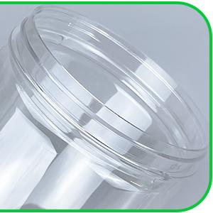 حاويات مع أغطية أوعية بلاستيكية حاويات للطين مع أغطية ضيقة المياه البيضاء والملصقات التخزين المصغر للقيام بنفسك 5