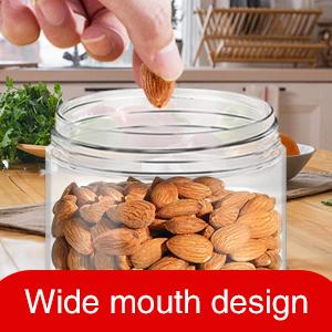 أوعية بلاستيكية مستديرة واضحة ضد التسرب أوعية بلاستيكية مع غطاء للتخزين للسفر، ظلال العين، الأظافر، الطلاء 0