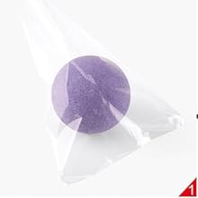 4X6 أكياس لف لف ضئيل 500 حزمة لقطعة الصابون، قنبلة الحمام، هدية صغيرة، صافية الحرارة لف ضئيل / أكياس فيلم PVC ضئيل 7