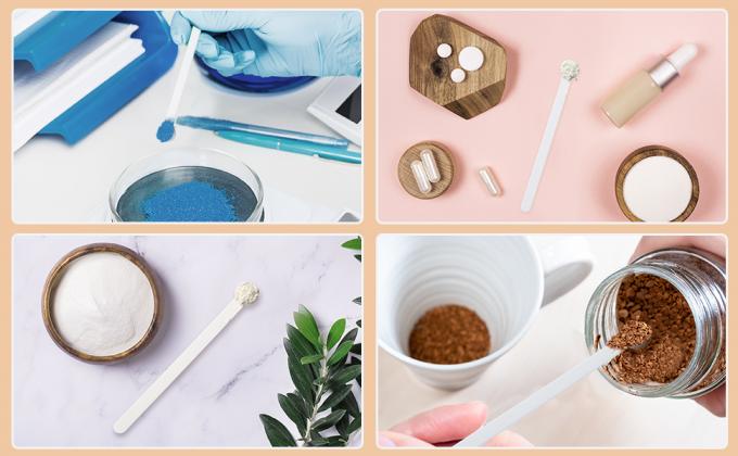 ملعقة صغيرة 150 ملليغرام ملعقة قياس صغيرة ملعقة بلاستيكية لقياس مستحضرات التجميل والأدوية 4