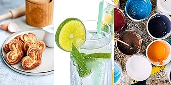 8 أوقية كؤوس قياس بلاستيكية قابلة لإعادة الاستخدام كؤوس قياس لخلط الطلاء السائل للمطبخ 1