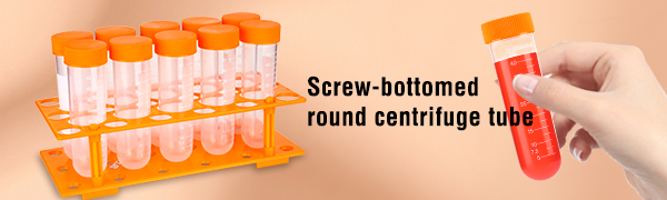 SCIENCE LAB العلوم الابتدائية أنابيب الاختبار الكبيرة مع الوقوف، مجموعة من 10 أنابيب، الأدوات البلاستيكية المختبرية، أنابيب المختبر للاختبار 0