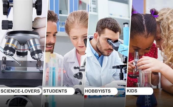 شرائح المجهر والغلافات، شرائح الزجاج الفارغة لمجهر مجموعة - 50 شرائح، 100 غلاف شرائح - للمجهر 5