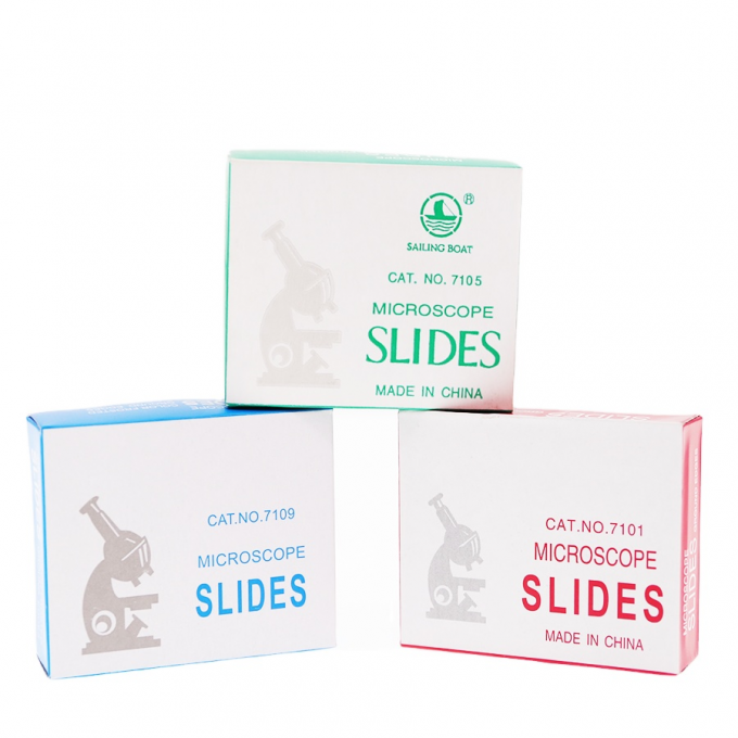 شرائح الزجاج المجهرية الفارغة للتجربة البيولوجية المجهرية الشرائح المتجمدة في النهاية 7105 7109 0