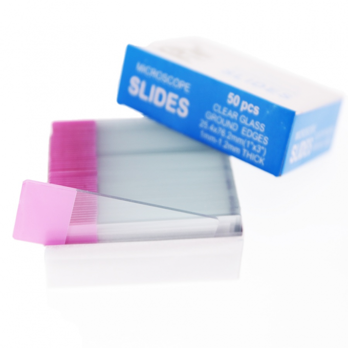 شرائح الزجاج المجهرية الفارغة للتجربة البيولوجية المجهرية الشرائح المتجمدة في النهاية 7105 7109 2