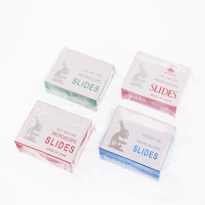 شرائح الزجاج المجهرية الفارغة للتجربة البيولوجية المجهرية الشرائح المتجمدة في النهاية 7105 7109 1