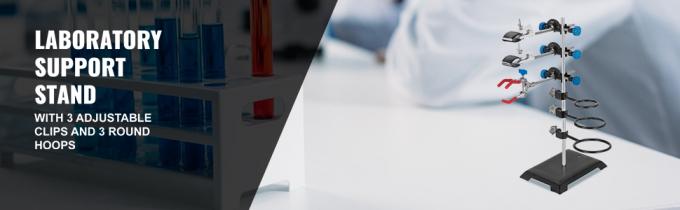 مجموعة معدات معدنية من الدرجة المختبرية - دعم الوقوف المادة الحديدية الممتازة المختبرية دعم الوقوف المختبرية المقبض الزجاجة المقبض 0