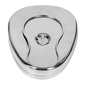 علبة سرير ثابتة ثقيلة المهام ملموسة مصممة لمريض مقيد بالسرير، علبة سرير من الفولاذ المقاوم للصدأ للمراكز الطبية 1