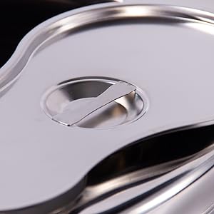 علبة سرير ثابتة ثقيلة المهام ملموسة مصممة لمريض مقيد بالسرير، علبة سرير من الفولاذ المقاوم للصدأ للمراكز الطبية 2