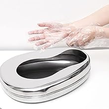 علبة سرير ثابتة ثقيلة المهام ملموسة مصممة لمريض مقيد بالسرير، علبة سرير من الفولاذ المقاوم للصدأ للمراكز الطبية 4