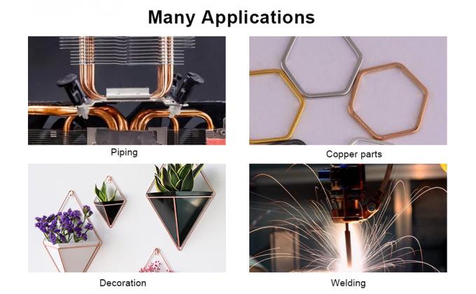 عصا النحاس الصلبة العارية النحاس النقي الصافية عصا النحاس 8 ملم عصا معدنية نحاسية 1/4 "(7 ملم) قطر 7.87" الطول CU 5