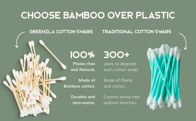 organic cotton swabs