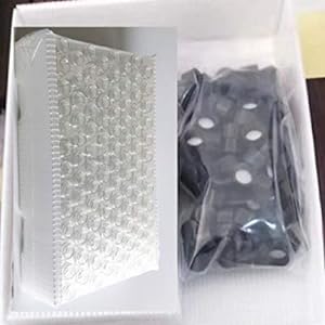 علبة من 100 قنينة زجاجية مع غطاء مسدس فينوليك أسود (4 مل، واضح) 14