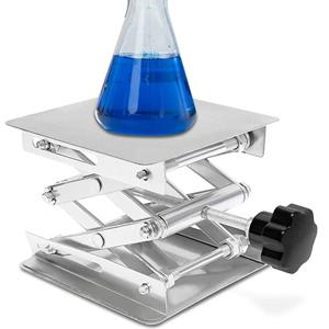 طاولة رفع الفولاذ المقاوم للصدأ التحكم اليدوي المختبر استخدام طاولة رفع جاك مكتب مصعد مختبر مقص 2