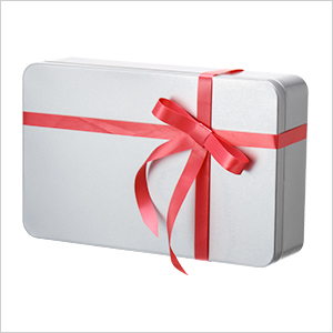 8.5 بواسطة 5.3 بواسطة 1.9 بوصة فضية مستطيلة فارغة صناديق القصدير حاويات، هدية، مجوهرات وتخزين علبة القصدير، منظمة المنزل 3