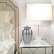 حفرة رماد الإنسان الإناث والرجال، حفرة رماد الإناث البالغات، حفرة الدفن - Pewter، 4 ذكريات صغيرة 3