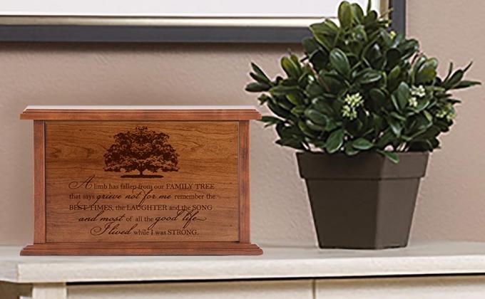 حفرة خشبية للرماد البشري، حفرة خشبية حفرة احترافية للرماد البشري البالغين الدفن حفرة جنازة 5