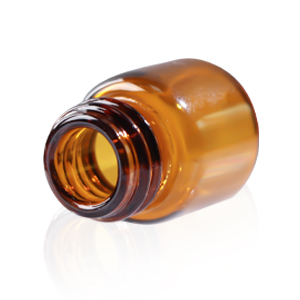 زجاج الزيوت الأساسية عينة زجاجات مع أغطية سوداء للزيوت الأساسية والعطور والمواد الكيميائية المختبرية 30 مل كأس قياس 5