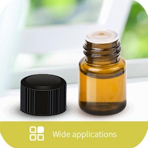 زجاجات الزيت للزيوت الأساسية، 36 قطعة 2 مل (5/8 درام) زجاجات أمبر زجاجات زجاجات، 9