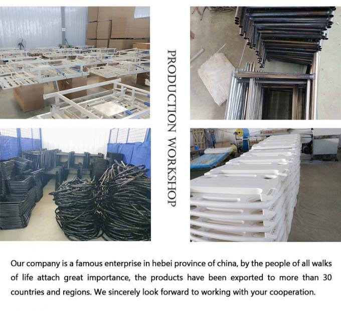 كرسي السرير الخفيف المنسحب مع الحمولة العليا قابلة للإزالة بسهولة 14