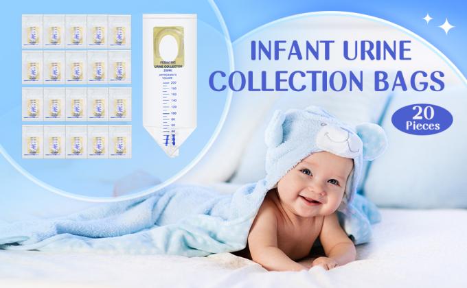 حقائب البول للأطفال حقائب البول للأطفال صافية حقيبة التبول الفردية حقائب البول المستخدمة مرة واحدة 0