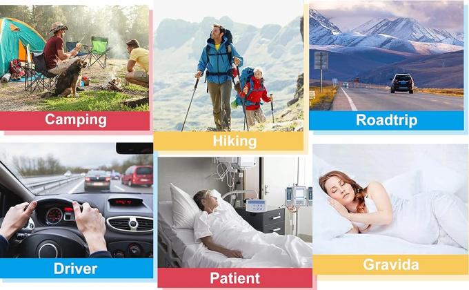 أكياس البول المستخدمة مرة واحدة - 12 حزمة أكياس البول المحمولة للرجال / للنساء أكياس المرحاض / القيء للسفر والتخييم ، يونيسكس 3